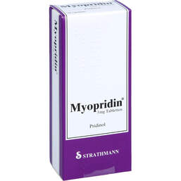 Abbildung: Myopridin 3 mg Tabletten 50 St, Tabletten PZN 13988467