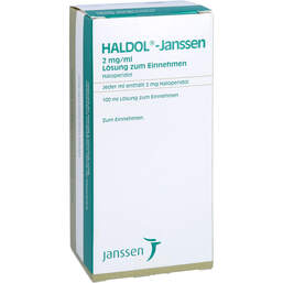 Abbildung: Haldol Janssen 2 mg / ml Lösung zum Einnehmen 100 ml, Lösung zum Einnehmen PZN 14005478