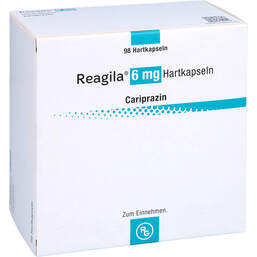 Abbildung: Reagila 6 mg Hartkapseln 98 St, Hartkapseln PZN 14016648