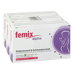 Abbildung: Femix alpha Filmtabletten Filmtabletten, 90 St PZN 14018245