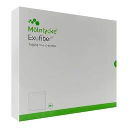 Abbildung: Exufiber 4,5x20 cm Gel-Faserverband 10 St, Verband PZN 14021690