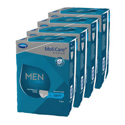 Abbildung: Molicare Premium Men Pants 7 Tropfen L 4X7 St PZN 14022502