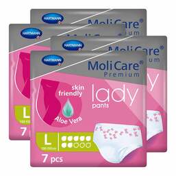 Abbildung: Molicare Premium lady pants 7 Tropfen L 4X7 St PZN 14022614