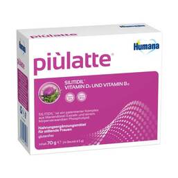 Abbildung: Piulatte Humana Portionsbeutel Pulver zur Herstellung einer Suspension zum Einnehmen, 14X5 g PZN 14026813