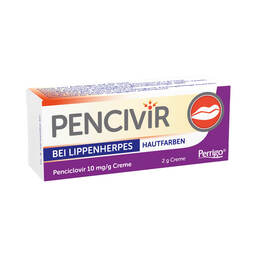 Abbildung: Pencivir bei Lippenherpes Creme hautfarben 1% Creme, 2 g PZN 14029757