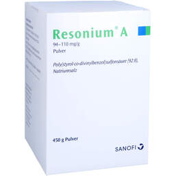 Abbildung: Resonium A Pulver 450 g, Pulver PZN 14033227