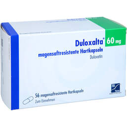 Abbildung: Duloxalta 60 mg magensaftresistente Hartkapseln 56 St, Magensaftresistente Hartkapseln PZN 14038199