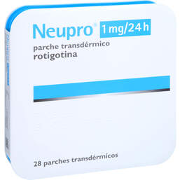 Abbildung: Neupro 1 mg / 24 h transdermale Pflaster 28 St, Pflaster transdermal PZN 14038874