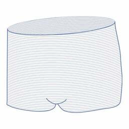 Abbildung: Seni Fix Basic Netzhosen Größe M 100 St PZN 14042143