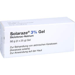 Abbildung: Solaraze 3% Gel 50 g, Gel PZN 14045130