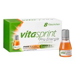 Abbildung: Vitasprint Pro Energie Trinkfläschchen Trinkampullen, 8 St PZN 14050243