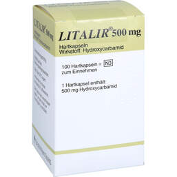 Abbildung: Litalir 500 mg Hartkapseln 100 St, Hartkapseln PZN 14055163