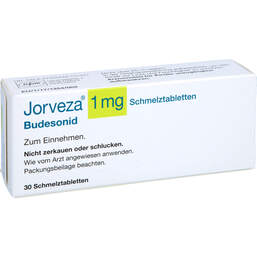 Abbildung: Jorveza 1 mg Schmelztabletten 30 St, Schmelztabletten PZN 14055418