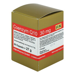 Abbildung: Coenzym Q10 30 mg Kapseln Kapseln, 60 St PZN 14058210