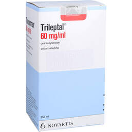 Abbildung: Trileptal 60 mg / ml Suspension zum Einnehmen 250 ml, Suspension zum Einnehmen PZN 14058368