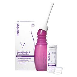 Abbildung: Multi-Gyn Vaginaldusche Kombipack Brausetabletten Brausetabletten, 1 P PZN 14060721