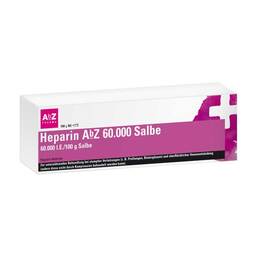 Abbildung: Heparin AbZ 60.000 Salbe Salbe, 100 g PZN 14061330