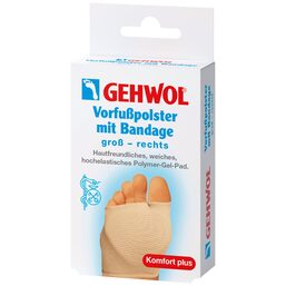 Abbildung: Gehwol Vorfußpolster mit Bandage rechts groß 1 St PZN 14129157 