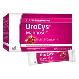 Abbildung: Urocys Mannose + Sticks Beutel, 15 St PZN 14134112