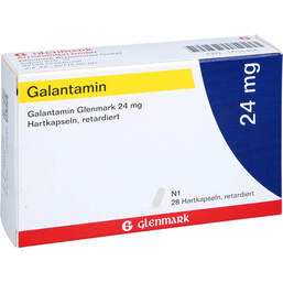 Abbildung: Galantamin Glenmark 24 mg Hartkapseln retardiert 28 St, Retard-Kapseln PZN 14135488