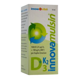 Abbildung: Innova Mulsin Vitamin D3 + K2 Emulsion 10 ml, Emulsion PZN 14137978