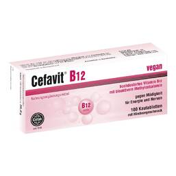 Abbildung: Cefavit B12 Kautabletten Kautabletten, 100 St PZN 14138943