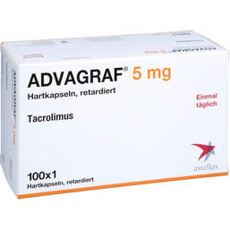 Abbildung: Advagraf 5 mg Hartkapseln retardiert 100 St, Retard-Kapseln PZN 14139842
