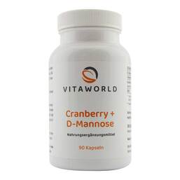 Abbildung: Cranberry + D-Mannose Kapseln 90 St, Kapseln PZN 14141885