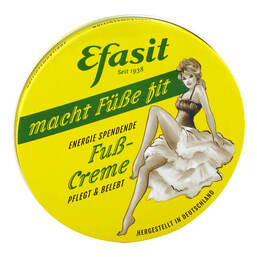 Abbildung: Efasit Retro Fußcreme Susi Marie Creme, 75 ml PZN 14143737
