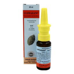 Abbildung: Luffasan Nasentropfen zum Sprühen 20 ml, Nasenspray PZN 14162189