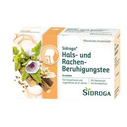 Abbildung: Sidroga Hals- und Rachen-Beruhigungstee Filterbeutel Tee, 20X1.75 g PZN 14162226