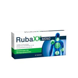 Abbildung: Rubaxx Mono Tabletten Tabletten, 40 St PZN 14162663