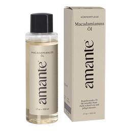 Abbildung: Macadamianussöl 100% rein Hautpflegeöl Amante 100 ml, Öl PZN 14165035