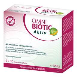 Abbildung: Omni Biotic aktiv Pulver 2X60 g, Pulver PZN 14168832