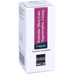 Abbildung: Ketorolac Micro Labs 5 mg / ml Augentropfen Lösung 1X5 ml, Augentropfen PZN 14175246