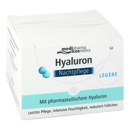 Abbildung: Hyaluron Nachtpflege legere Creme im Tiegel 50 ml, Creme PZN 14175424