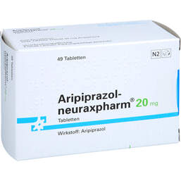 Abbildung: Aripiprazol-neuraxpharm 20 mg Tabletten 49 St, Tabletten PZN 14176872