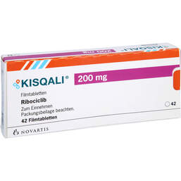 Abbildung: Kisqali 200 mg Filmtabletten 42 St, Filmtabletten PZN 14178871