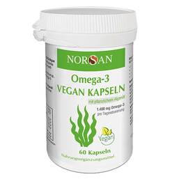 Abbildung: Norsan Omega-3 vegan Kapseln Kapseln, 60 St PZN 14180678