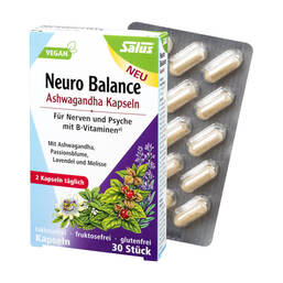 Abbildung: Neuro Balance Ashwagandha Kapseln Salus Kapseln, 30 St PZN 14188504