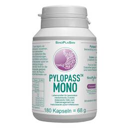 Abbildung: Pylopass Mono 200 mg bei Helicobacter pylori Kapseln Kapseln, 180 St PZN 14210215