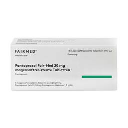 Abbildung: Pantoprazol Eris 20 mg magensaftresistent Tabletten Tabletten magensaftresistent, 14 St PZN 14214590
