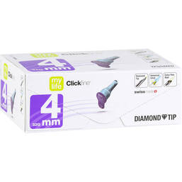 Abbildung: Mylife Clickfine Pen-Nadeln 4 mm 100 St, Kanüle PZN 14216175