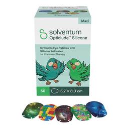 Abbildung: Opticlude 3M Silicone boys maxi 5,7x8 cm 2739PB 50 St, Pflaster PZN 14218085