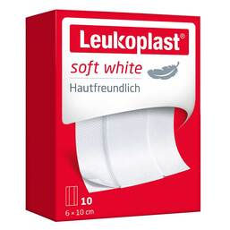 Abbildung: Leukoplast soft Pflaster 6x10 cm Pflaster, 10 St PZN 14219713