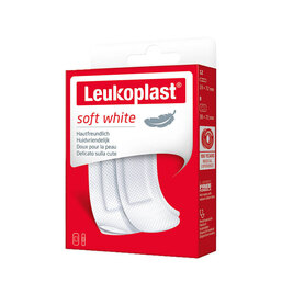 Abbildung: Leukoplast soft Strips 19x72 mm 12St / 38x72 mm 8St Pflaster, 20 St PZN 14219742