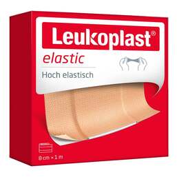 Abbildung: Leukoplast Elastic Pflaster 8 cmx1 m Pflaster, 1 St PZN 14219819