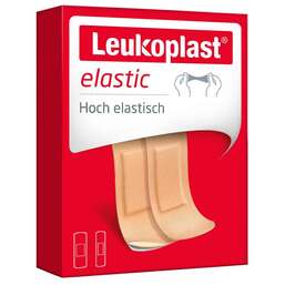Abbildung: Leukoplast Elastic Strips 19x76mm 8St / 25x76mm 12St Pflaster, 20 St PZN 14219831