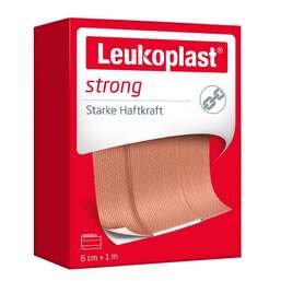 Abbildung: Leukoplast strong Pflaster 6 cmx1 m Pflaster, 1 St PZN 14219860
