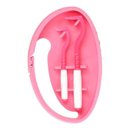 Abbildung: O Tom Tick Twister Zeckenhaken mit Clipbox pink 2 St PZN 14226989